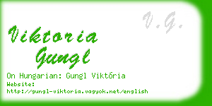 viktoria gungl business card