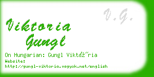 viktoria gungl business card